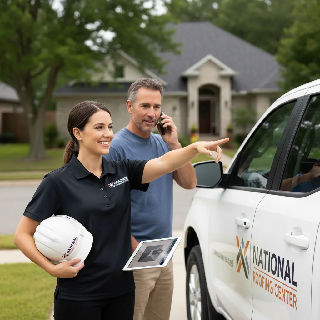 National Roofing Center customer support in Angora